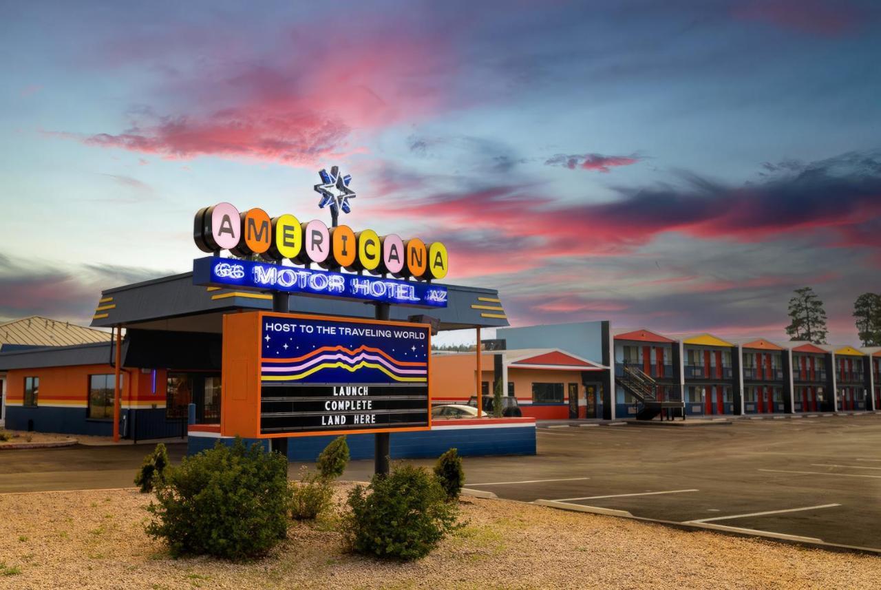Americana Motor Hotel แฟลกสตาฟ ภายนอก รูปภาพ