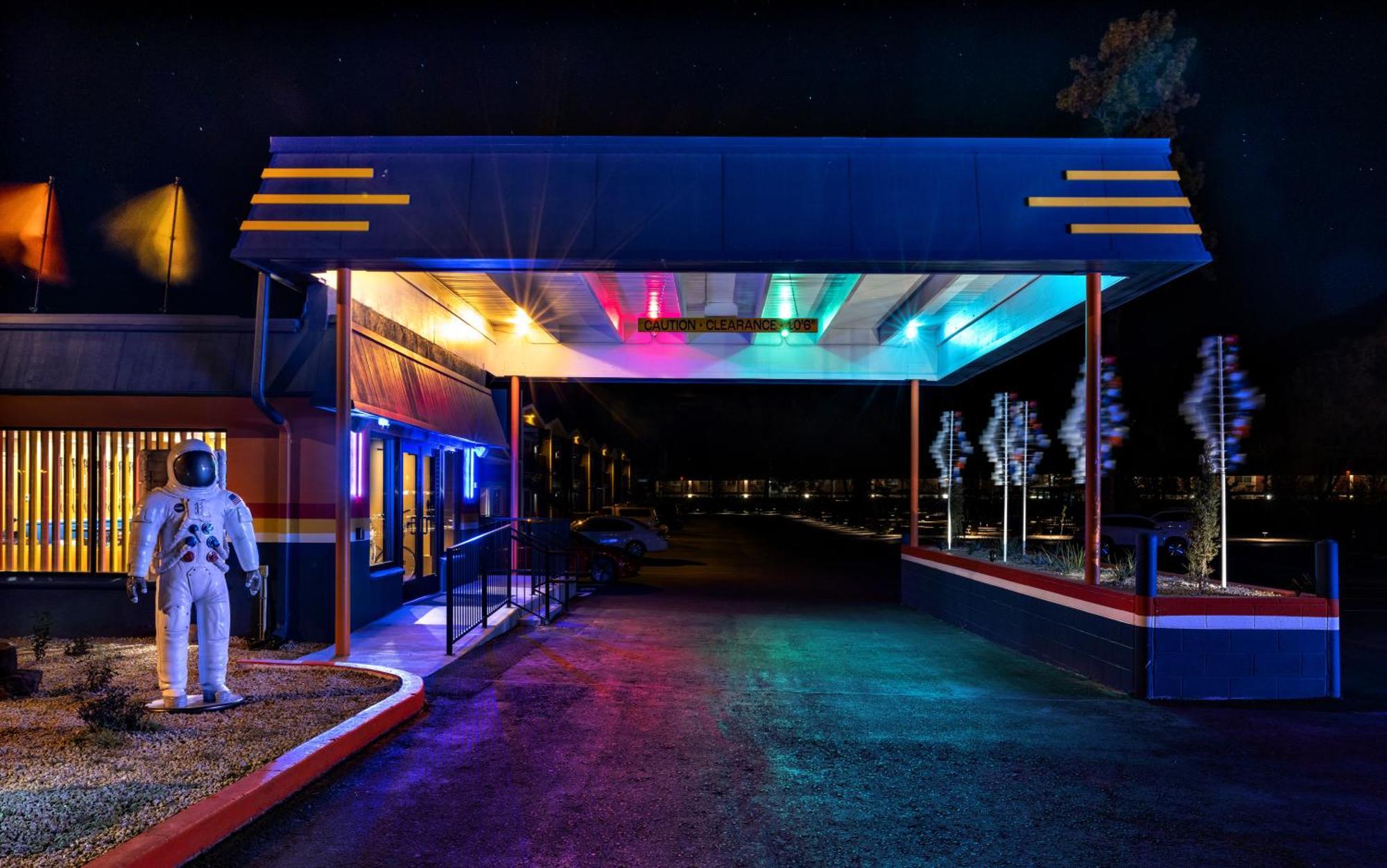 Americana Motor Hotel แฟลกสตาฟ ภายนอก รูปภาพ