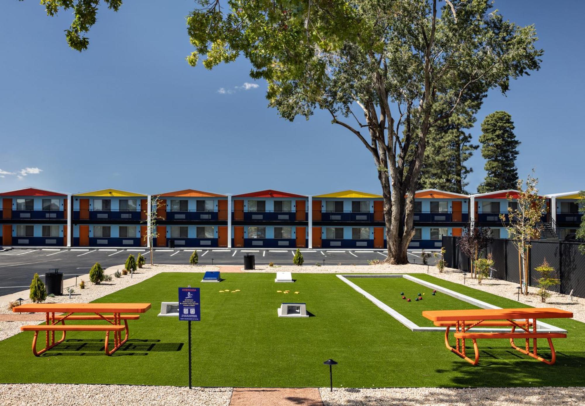 Americana Motor Hotel แฟลกสตาฟ ภายนอก รูปภาพ