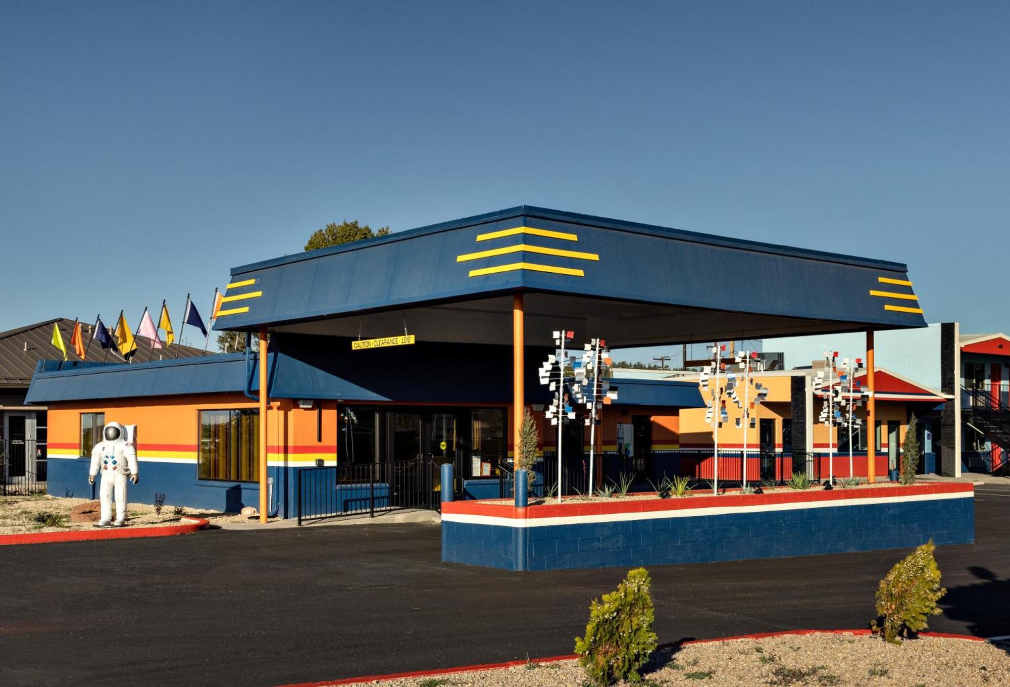 Americana Motor Hotel แฟลกสตาฟ ภายนอก รูปภาพ